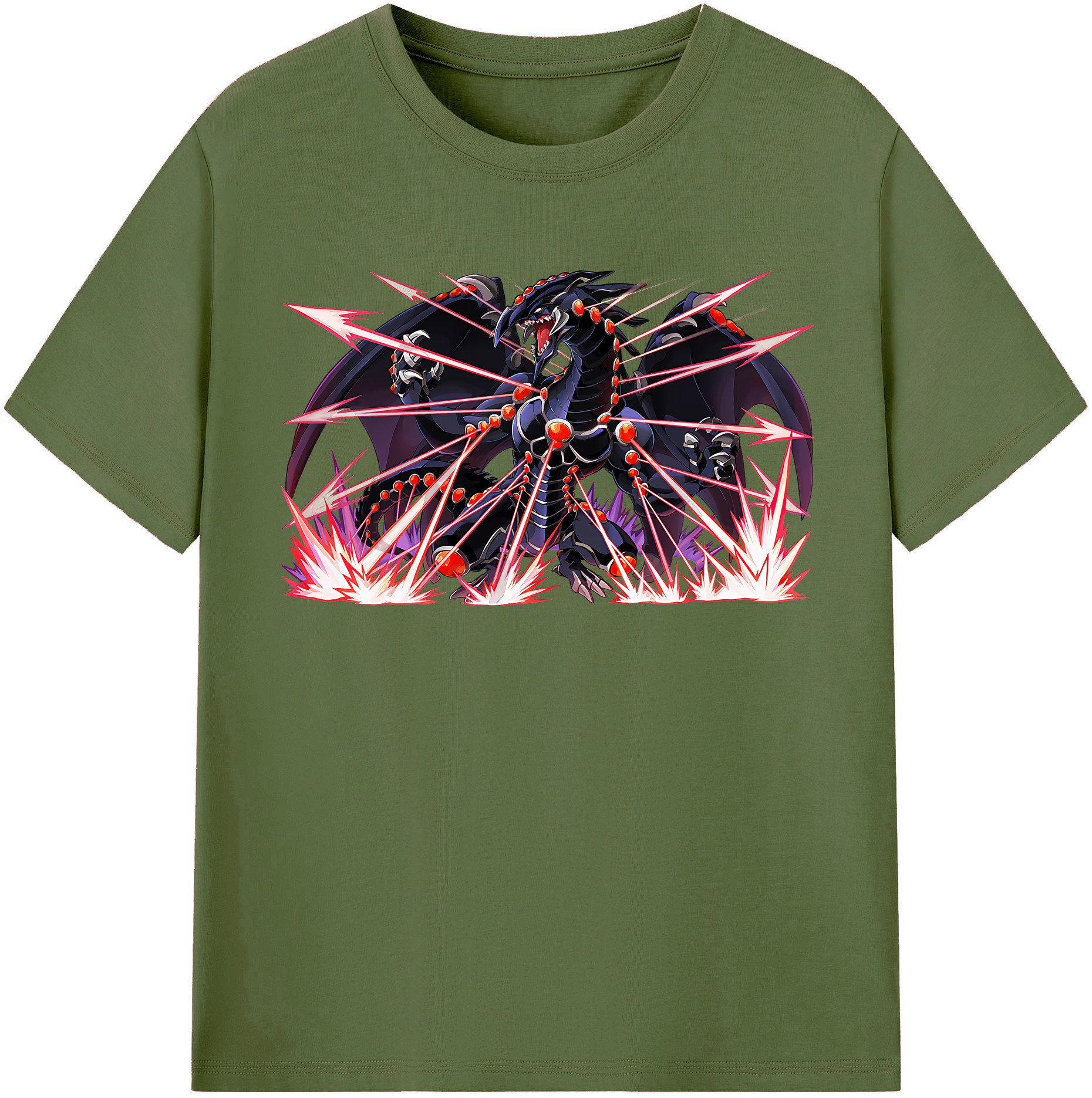 （画像用） 遊☆戯☆王 Yu-Gi-Oh! 綿100％半袖Tシャツ（フロントプリント）
